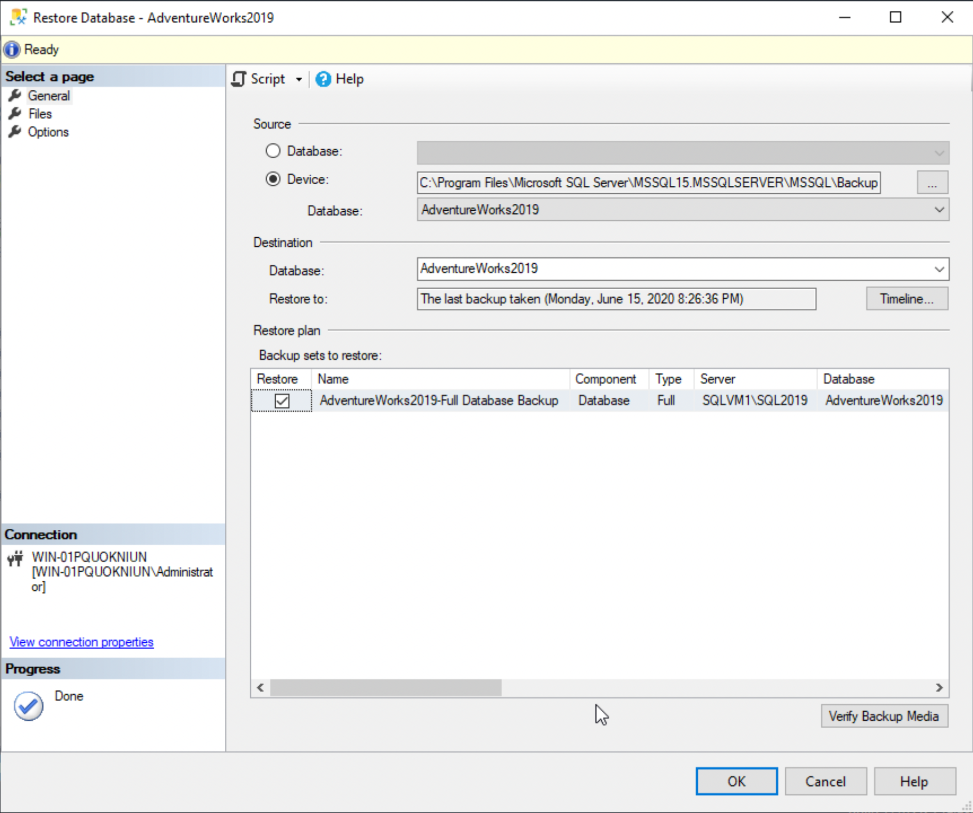 Restore A SQL Server Database MSSQL Tutorial