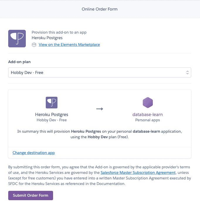 Postgres Provisioning