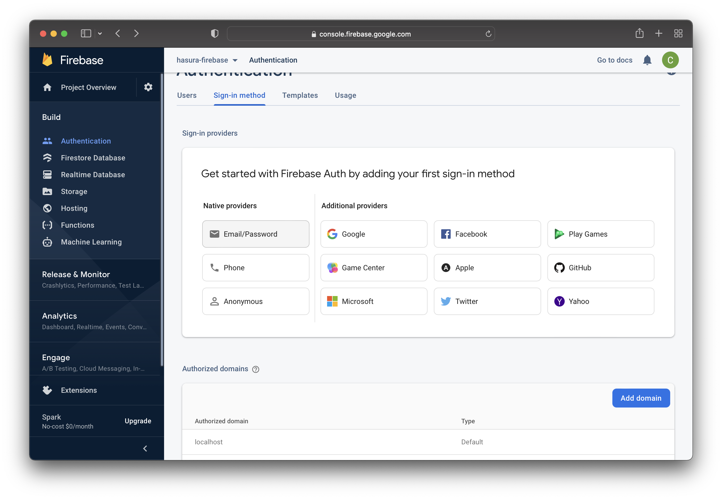 Firebase Hasura Authentication Tutorial