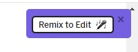 Remix to Edit