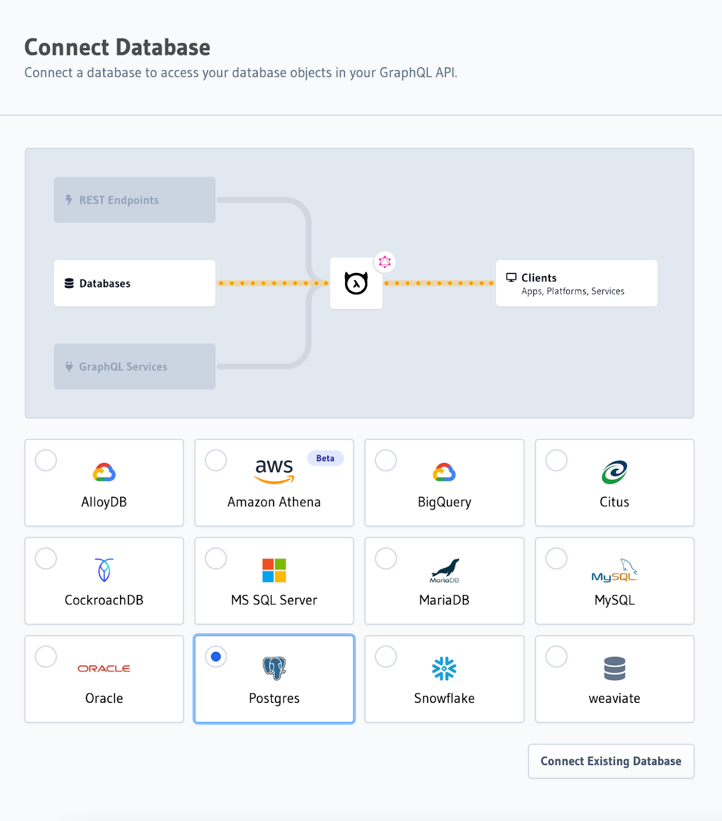 Connect Postgres